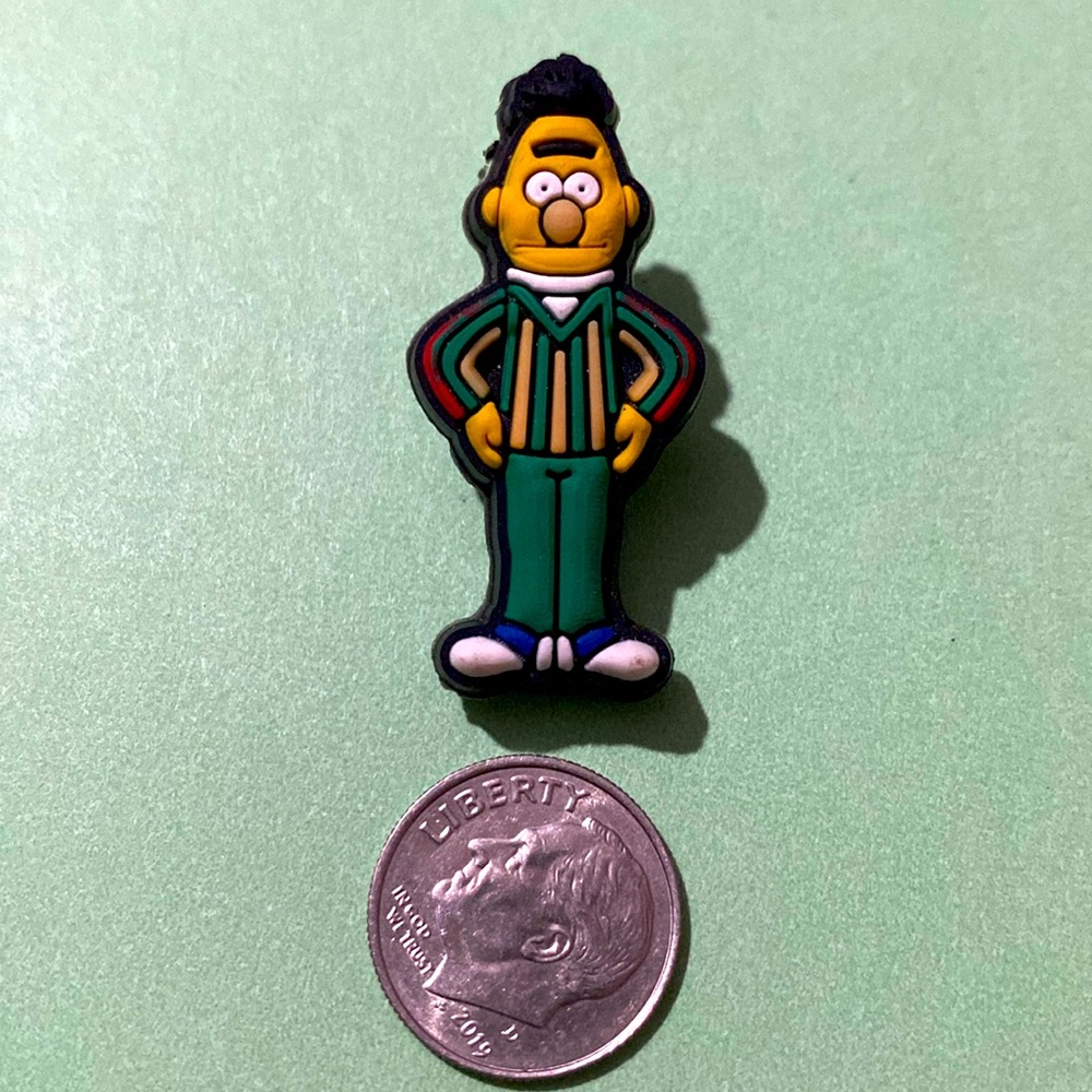 (10 for $15) Bert Sesame Street Croc Shoe Charms